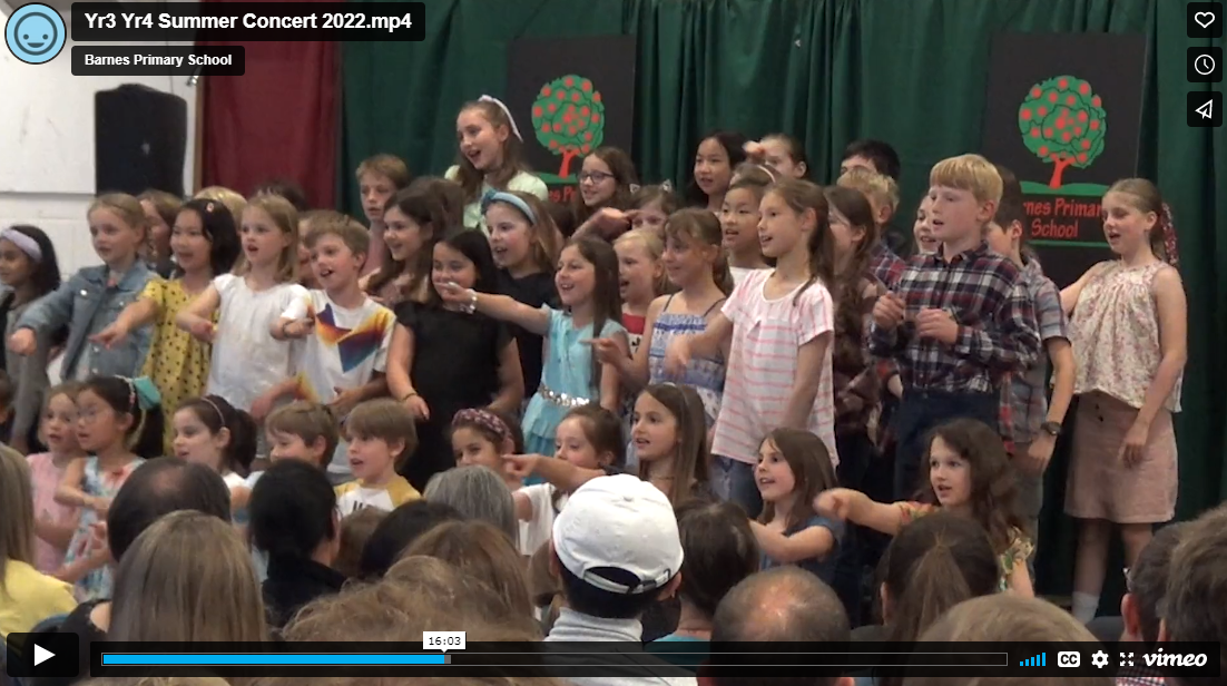 05. Performances Barnes Primary School